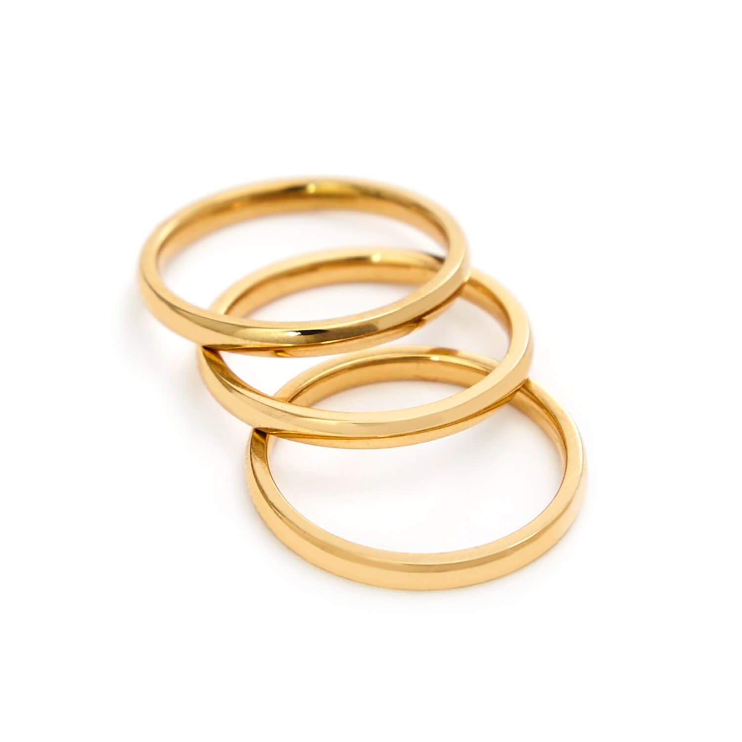 Stack Rings 3 Separate Stack Rings (3 pack) – BySimran