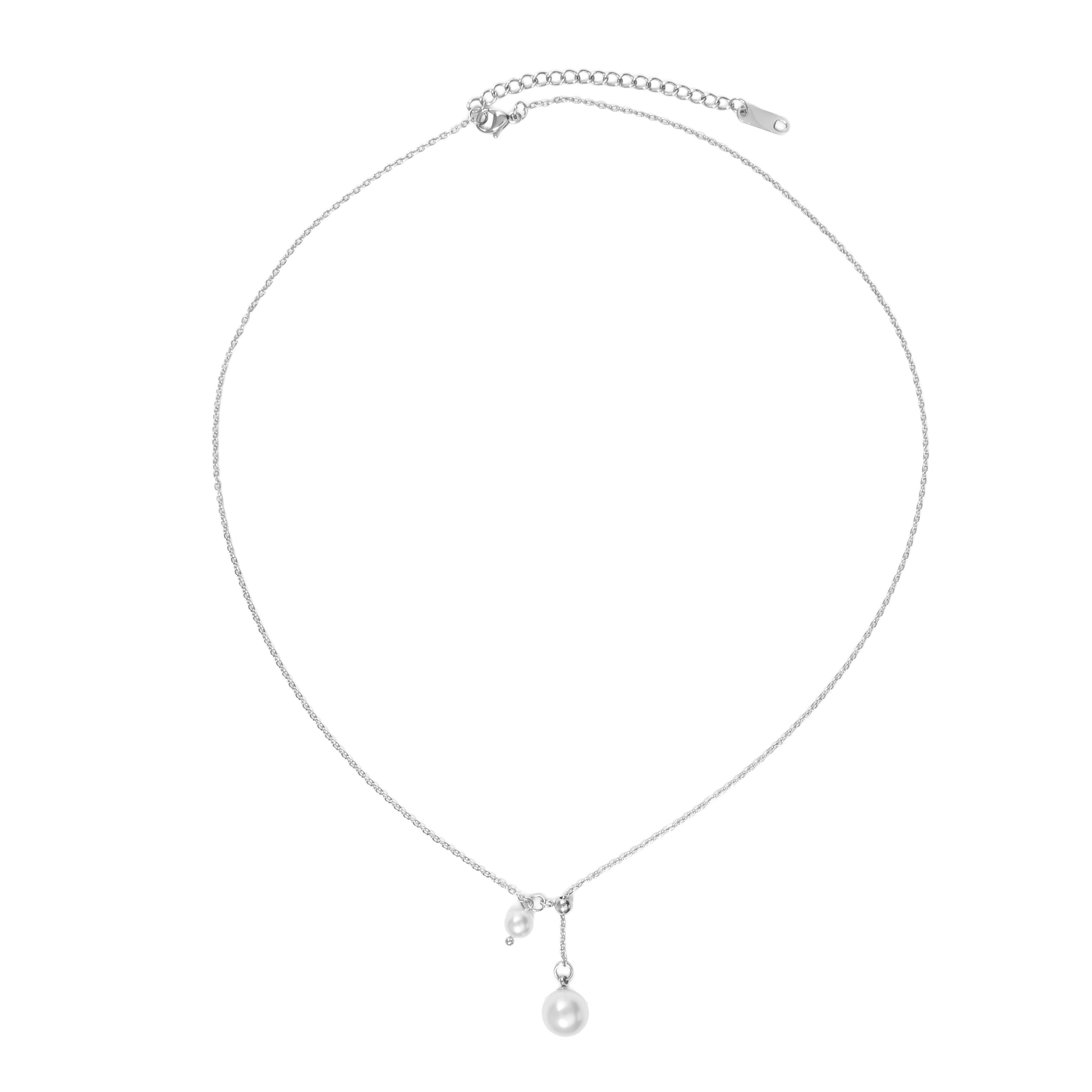 Twin Pearl Necklace