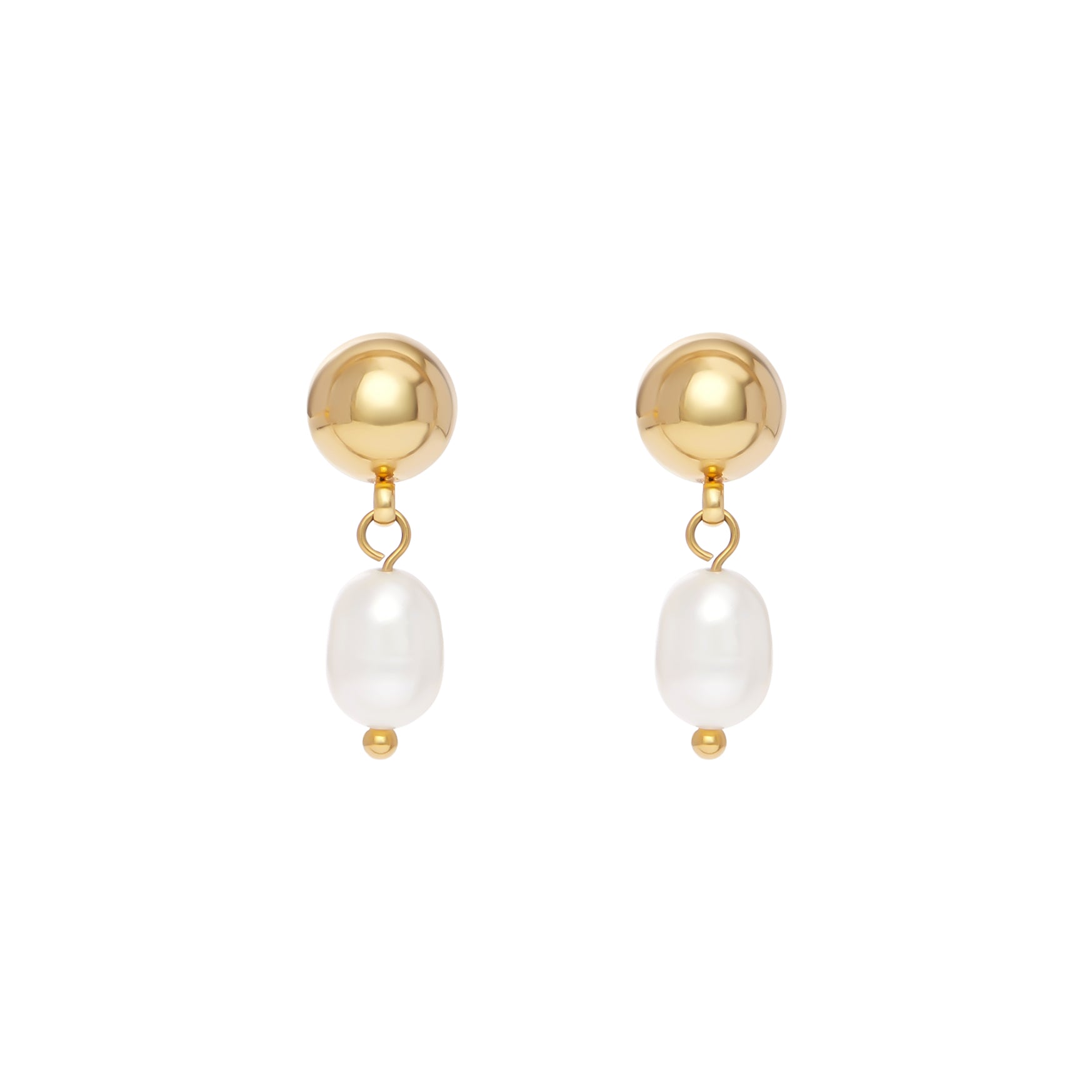 Micro Pearl Stud Earrings