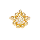 Meena Bloom Ring - Ivory