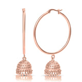 Hoop Jhumka Earrings