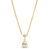 Rekha Pear Pendant Necklace