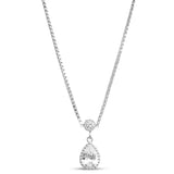 Rekha Pear Pendant Necklace