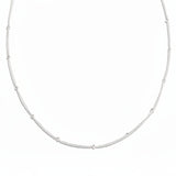 full silver minimalist chain