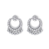 Baby Stone Chandbali Earrings