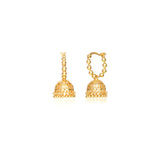 Beaded Baby Jhumka Hoops