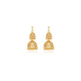 Duo Jhumka Stud Earrings