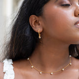 Pearly Drop Earrings