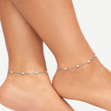Pearly Whites Anklets