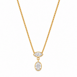 Rekha Marquise Drop Necklace