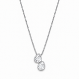 Rekha Twin Pear Necklace