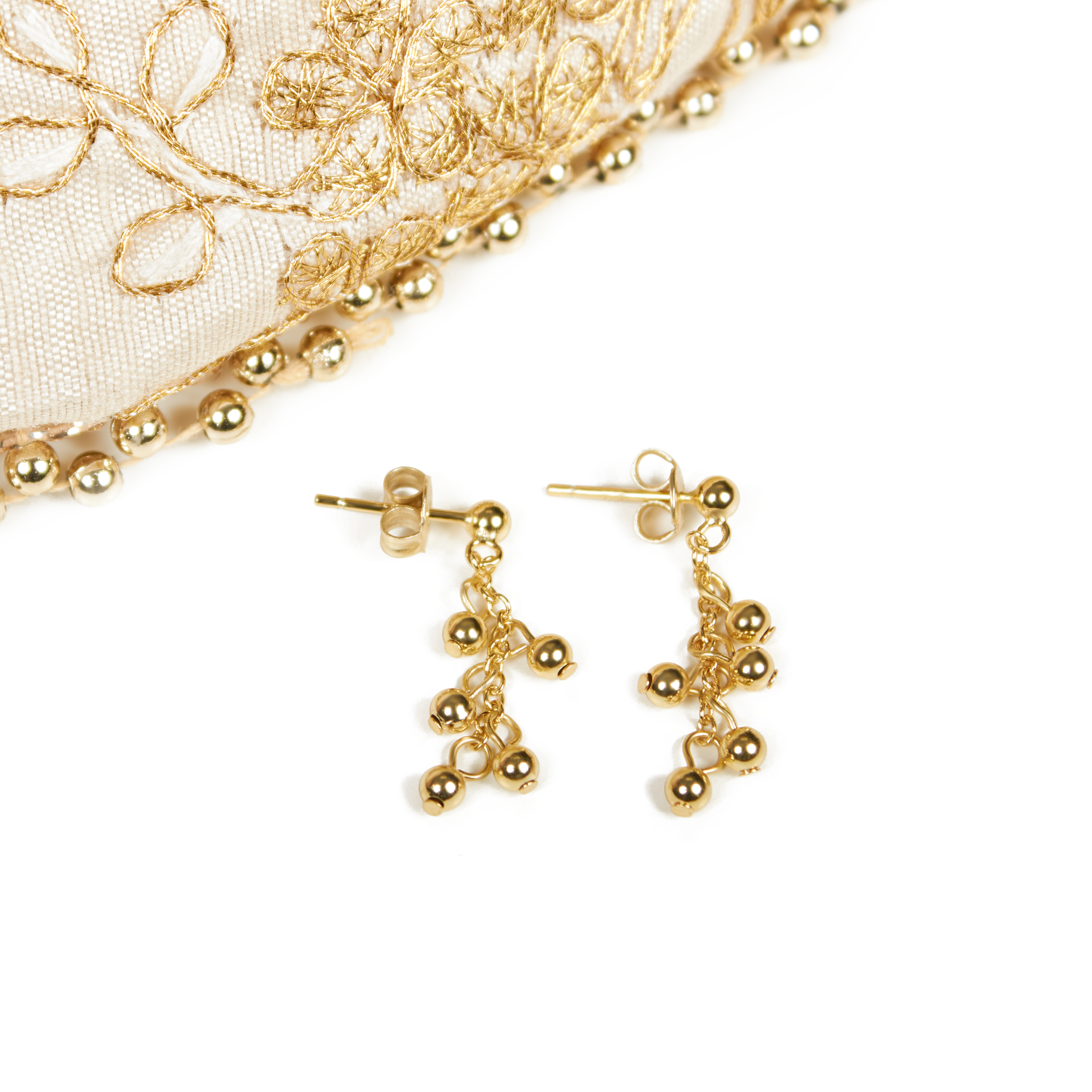 KUGG 18K Yellow Gold Earrings Natural Emerald Shiny Gemstone Romantic Peach  Heart Design Diamond Earring for Women Wedding Party - AliExpress